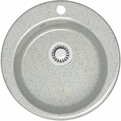 Мойка гранит Z30Q10 MARRBAX 475мм круг светло-серая