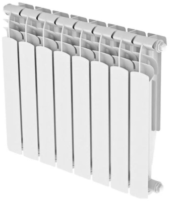 Радиатор алюминиевый НРЗ Оптима 500х100 8 секций