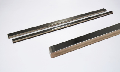 Бордюр керамический платина глянцевый 20*600