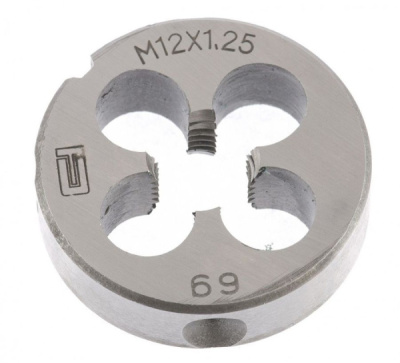 Плашка СИБРТЕХ М12х1,25мм 77030 Плашка СИБРТЕХ М12х1,25мм 77030