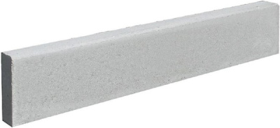 Бордюр тротуарный (Поребрик) 1000х200х80мм серый ГОСТ (48шт/поддон) 