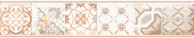 Фриз Равенна G коричневый 60*300 Axima