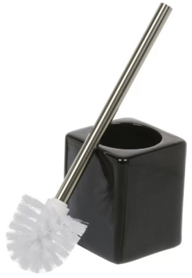 Ерш для туалета Y4-9864 напольный черный керамика 502328
