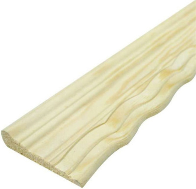 Наличник 90х12х2200мм фигурный оконный 