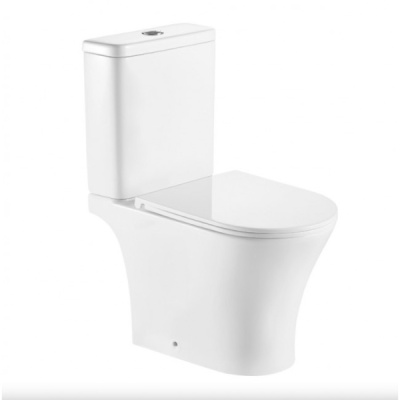 Унитаз-компакт А2102 безободковый (гор ниж сид ПП 1 кн арм) ЕваГолд