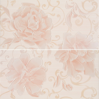 Панно Pion S/2 Crema SW9PIN01 комплект их 2-х плиток 498*500 AltaCera