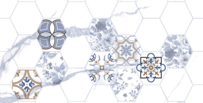 Декор Киана гексагон 300*600 Тянь-Шань