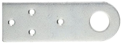 Проушина прямая 50х150х3,5мм цинк