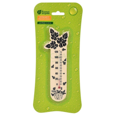 Термометр для бани и сауны Банный веник 18050