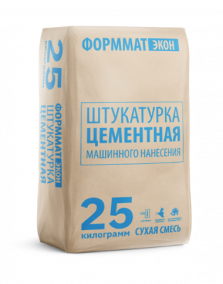 Штукатурка цементная Форматэкон 25кг (48)