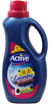 Гель для стирки Active Poly Wash универсальный Степные цветы Иран 1500мл
