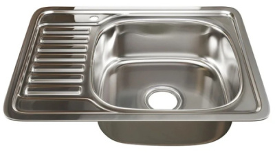 Мойка врезная 50х65см (0,6) правая вып 3 1/2 MIXLINE 529332