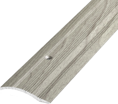 Порог разноуровневый ПР 02,1800,R195 серебристая сосна Лука