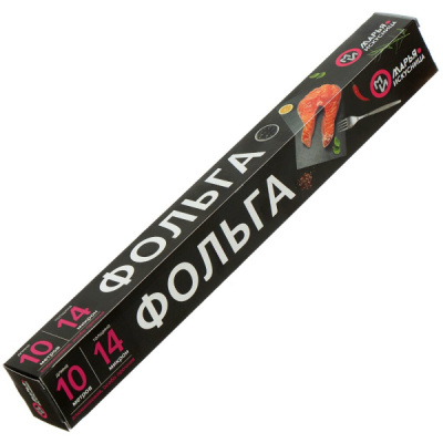 Фольга алюминиевая пищевая 10м Марья Искусница 339709