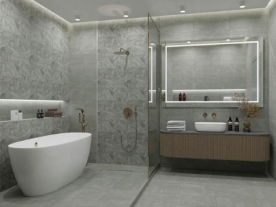 Плитка для стен Филира серый 300*600 Тянь-Шань