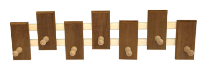 Вешалка 7 крючков зебра термо 30785