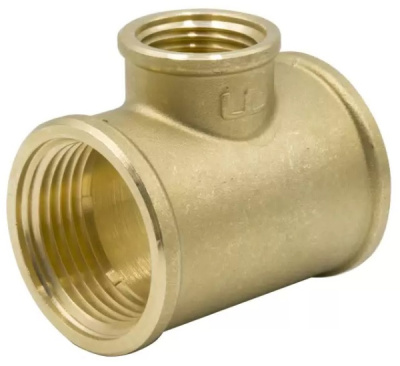 Тройник переходной 1-1/2-1" г/г/г (25/15/25) 503059