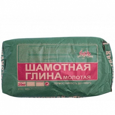 Шамотная глина 20кг