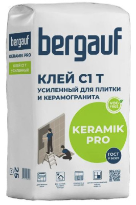 Клей для плитки Bergauf KERAMIK PRO 25кг (56)