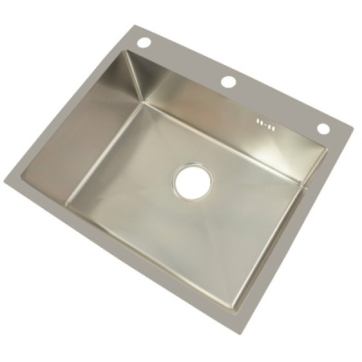 Мойка врезная 60х50см (3,0) сатин матовый 3 1/2 DIKALAN 49648