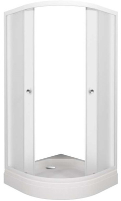 Душевой уголок Тритон Вельвет А 0,9х0,9х1,91м низкий поддон