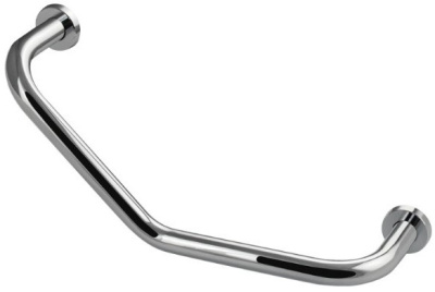 Поручень угловой ZERIX LR1717 хром 99692