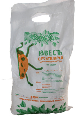 Известь гранулированная ДИАНА 2кг