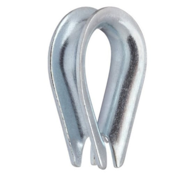 Коуш для стальных канатов М12 DIN6899