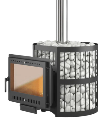 Печь для бани Этна Стандарт 24 Панорама 