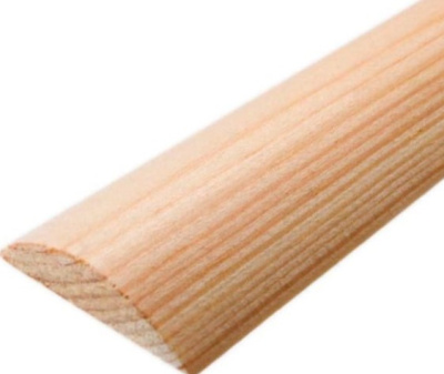 Раскладка 30х8х2500мм полукруглая 