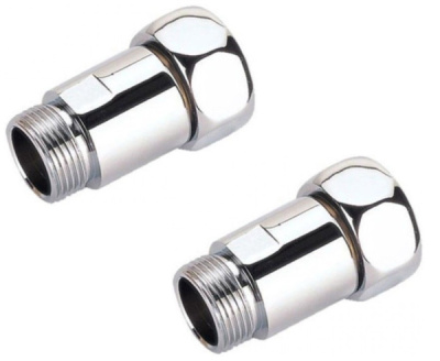 Соединение прямое для полотенцесушителя 1х1/2" г/ш (пара) 534084