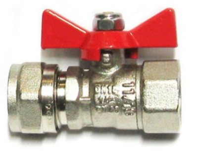 Кран шар 1/2"х16 г/ц 511393