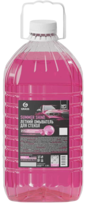 Стеклоомывающая жидкость летняя 5л GRASS Summer Bubble gum 110585