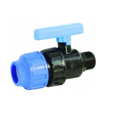 Кран ПНД 32х3/4 нар. рез.