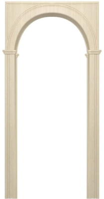 Арка комплект экошпон беленый дуб