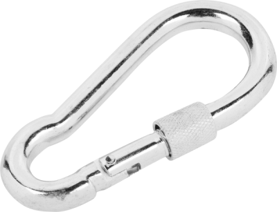 Карабин пожарный с фиксатором 9мм