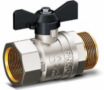 Кран шар LD PRIDE 3/4" г/ш баб 25624