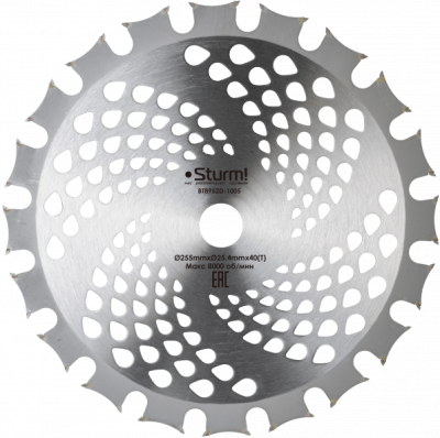 Диск (лезвие) Sturm BT8952D-1005 255х25,4 40Т