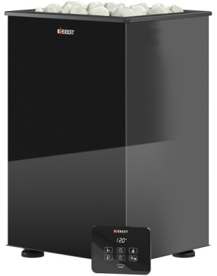 Печь для бани электрическая EVEREST "BLACK CRYSTAL" S60