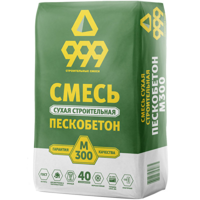 Пескобетон СМ999 М-300 40кг (30)