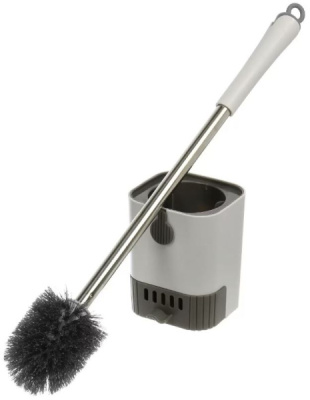 Ерш для туалета Y4-11243 напольный выдвижной поддон пластик 510552