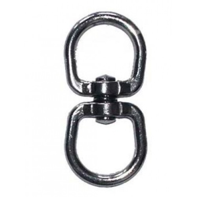 Вертлюг никелевый (два кольца) 6мм