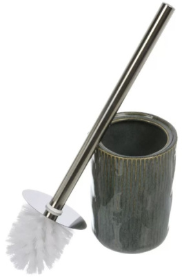 Ерш для туалета Y4-9843 напольный голубой перламутр керамика 502307