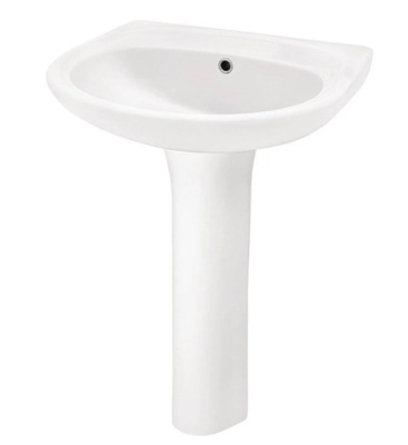 Умывальник-тюльпан Анимо-55 белый Сантек