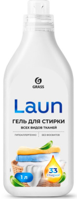 Гель для стирки GRASS Laun для всех видов тканей 1000мл