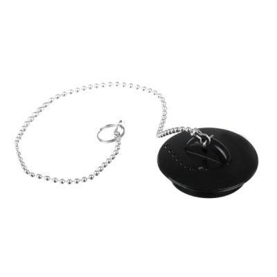 Пробка для ванной резина с цепочкой 503079