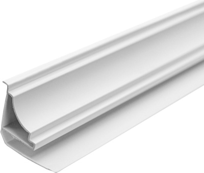 Плинтус потолочный ПВХ белый 3000мм