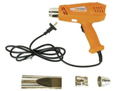 Фен строительный СОЮЗ ТПС-18002Б 1800Вт 