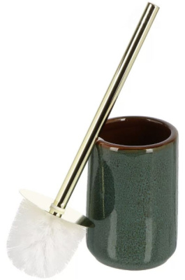 Ерш для туалета Y4-9877 напольный малахит керамика 502341