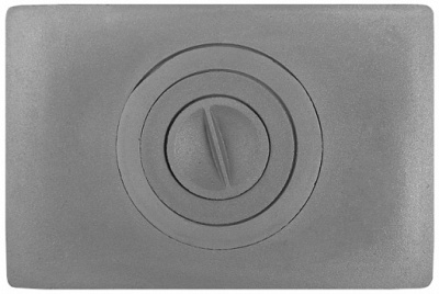 Плита однокомфорная чугунная 510х340 П-1-9